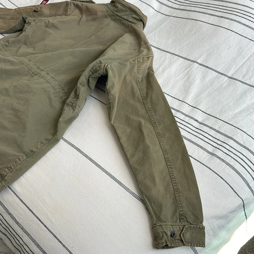 Alpha Industries Olive Military Field Jacket - Picture 10 of 11